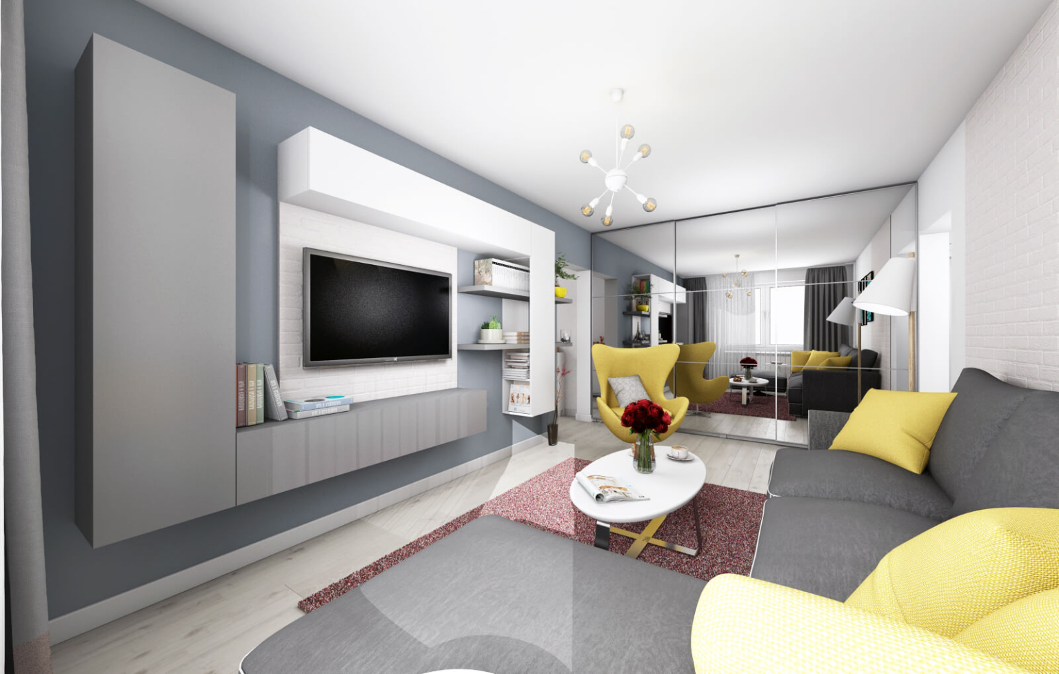 Design interior apartament 3 camere UNIRII BUCURESTI - iDecorate by ...
