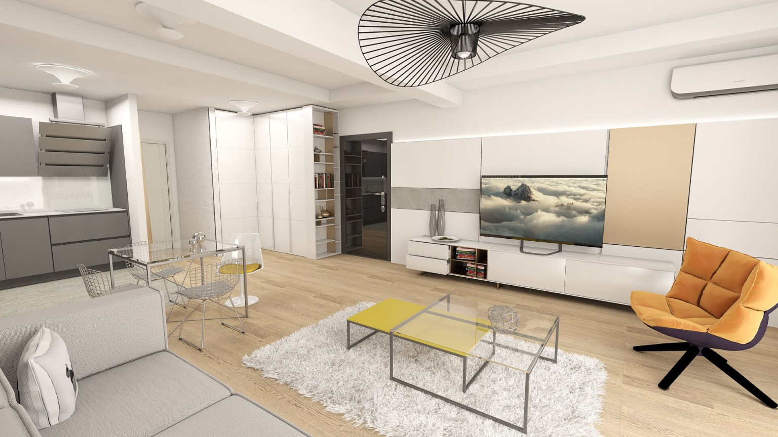 Design interior apartament 3 camere Unirii - iDecorate by Irina Radu