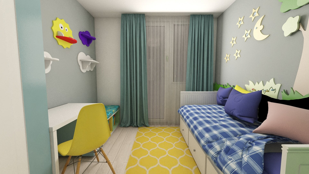 Amenajare interioara apartament 3 camere Unirii - iDecorate by Irina Radu