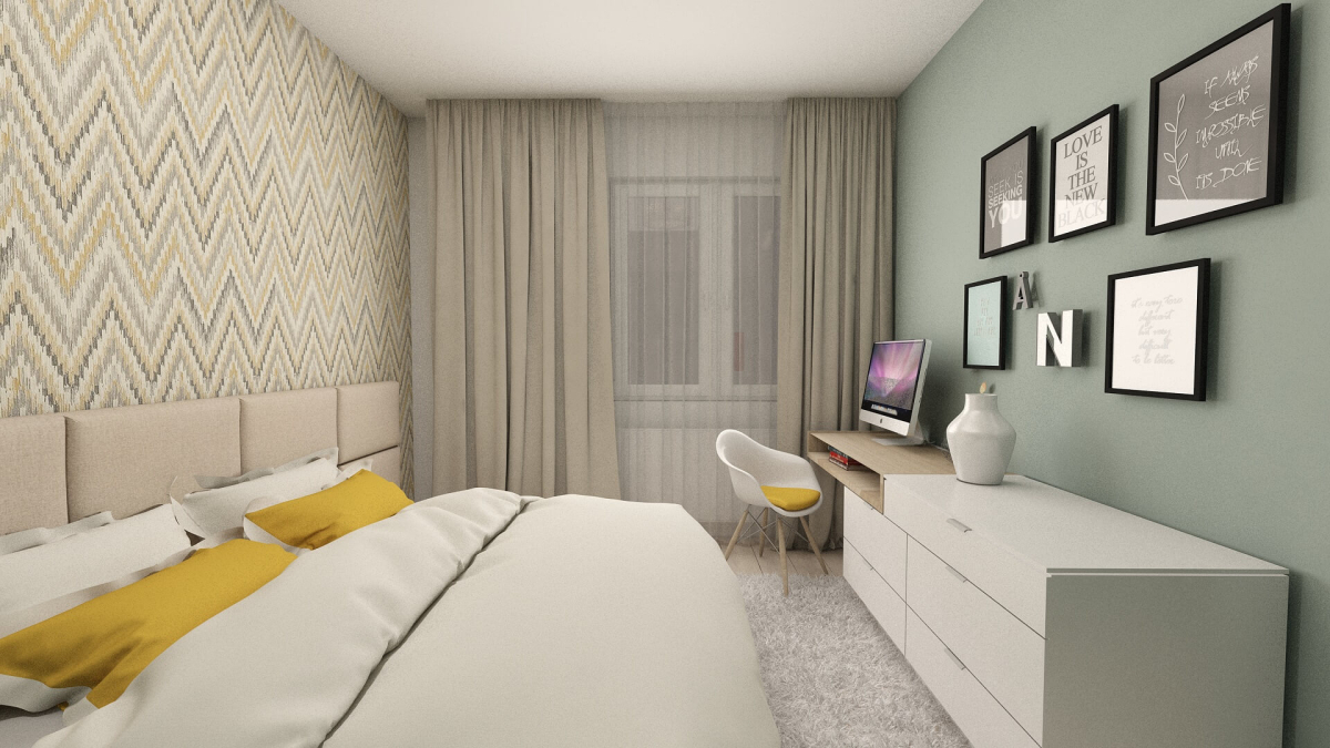 Amenajare interioara apartament 3 camere Unirii - iDecorate by Irina Radu